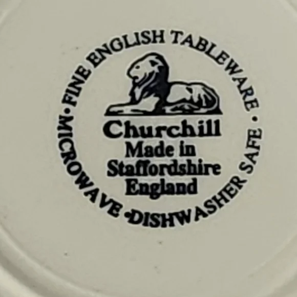 Churchill Blue Willow Pattern Bowl - Picture 6 of 6